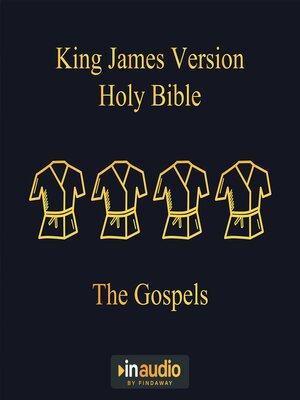 cover image of King James Version Holy Bible--The Gospels